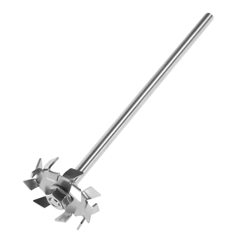 Gogogmee Edelstahl Labor Rührstab mit Quirlplatte und Muttern Rostfrei Effizientes Mischwerkzeug für Gleichmäßiges Experiment rühren Einfache Montage Vielseitig Einsetzbar Wiederverwendbar von Gogogmee