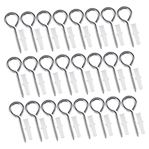 Gogogmee Edelstahl Ringschrauben Schwere Ausführung Geschlossene Ösenhaken mit Gewinde Hohe Tragfähigkeit für Wand Trockenbau Vielseitig für Innen Außenbereich Gogogmee Edelstahl Ringschrauben Schwere Ausführung Geschlossene Ösenhaken mit Gewinde Hohe Tragfähigkeit für Wand Trockenbau Vielseitig für Innen Außenbereich von Gogogmee