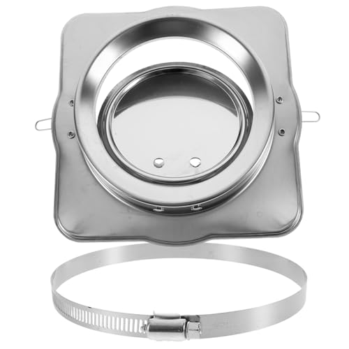 Gogogmee Edelstahl Rückschlagventil für Dunstabzugshaube Geräuschlos Selbstschließend Wetterfest Rückflussverhinderer Einfach zu Montieren Schutz gegen Regen und Kalte Luft Gogogmee Edelstahl Rückschlagventil für Dunstabzugshaube Geräuschlos Selbstschließend Wetterfest Rückflussverhinderer Einfach zu Montieren Schutz gegen Regen und Kalte Luft von Gogogmee