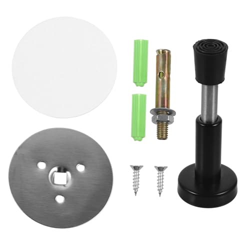 Gogogmee Edelstahl Türstopper mit Hydraulischem Dämpfer kein Bohren Langlebiger Türanschlagpuffer für Bodentüren Leiser Türschutz für Wohnräume Modernes Design Einfache Montage von Gogogmee