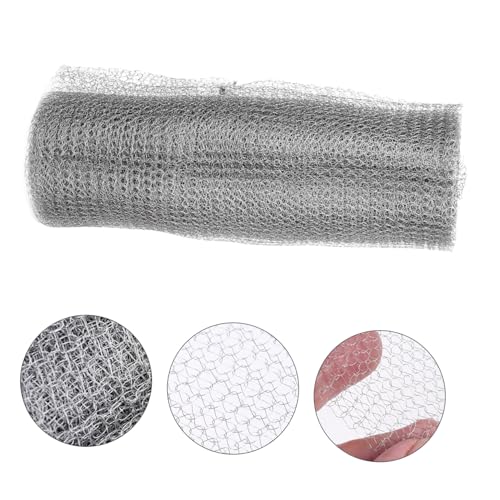 Gogogmee Edelstahl maschendraht Flexibel Rostfrei Nagetierschutz Robust Langlebig für Abflüsse Lüftung Fenstergitter Haus und Garten Schutz vor Mäusen und Schädlingen von Gogogmee