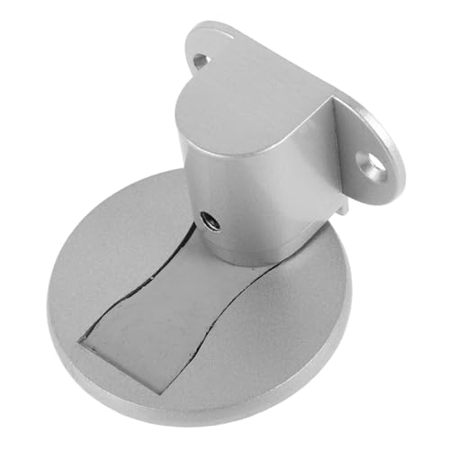 Gogogmee Einstellbarer Türstopper aus Aluminiumlegierung Robuster Bodentürpuffer mit Federverschluss Inklusive Klebe und Schraubbefestigung Schützt Türen und Wände vor Beschädigung von Gogogmee