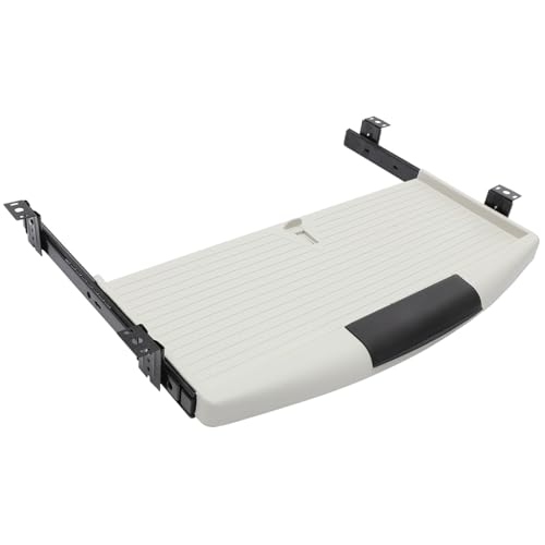 Gogogmee Ergonomische Tastaturschublade Unter Schreibtisch aus Verschleißfestem Material Einfach zu Montieren Platzsparend Multifunktionale Aufbewahrungsbox für Büro und Gogogmee Ergonomische Tastaturschublade Unter Schreibtisch aus Verschleißfestem Material Einfach zu Montieren Platzsparend Multifunktionale Aufbewahrungsbox für Büro und von Gogogmee