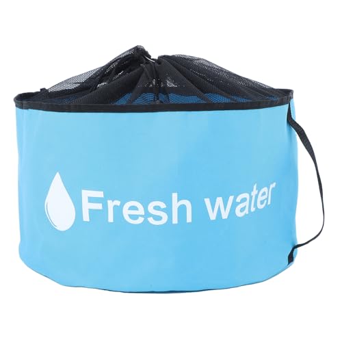 Gogogmee Faltbare Wasserdichte Aufbewahrungstasche für Schläuche und Kabel Robuste Organizer Tasche für Wohnmobile Camping und Werkzeuge für Outdoor Nutzung Blau von Gogogmee