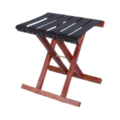 Gogogmee Faltbarer Campinghocker Klappbar Tragbar Für Garten Camping Angeln Jagd Leicht Tragbar Klappbar Kleiner Hocker von Gogogmee