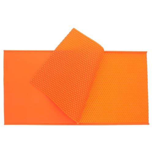 Gogogmee Flexible Waben-Bienenwachsform Langlebig für DIY Bienenwachsplatten Herstellung Imkereibedarf Orange Gogogmee Flexible Waben-Bienenwachsform Langlebig für DIY Bienenwachsplatten Herstellung Imkereibedarf Orange von Gogogmee