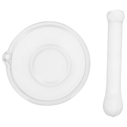 Gogogmee Glas Mörserstößel mit dickem Glasgefäß stabiler Stand zum Mahlen und Zerkleinern für Labor und Küche vielseitiger Glasstößel Chemische Experimente Gogogmee Glas Mörserstößel mit dickem Glasgefäß stabiler Stand zum Mahlen und Zerkleinern für Labor und Küche vielseitiger Glasstößel Chemische Experimente von Gogogmee
