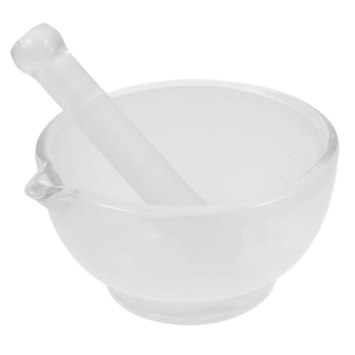 Gogogmee Glas Stößel Langlebiges Labor Küchenwerkzeug Präzises Schleifen und Mischen Vielseitig für Medikamente und Kosmetik Glatte Innenfläche für Einfache Reinigung Gogogmee Glas Stößel Langlebiges Labor Küchenwerkzeug Präzises Schleifen und Mischen Vielseitig für Medikamente und Kosmetik Glatte Innenfläche für Einfache Reinigung von Gogogmee