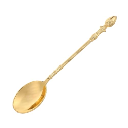 Gogogmee Goldener Mini Teelöffel Espresso Löffel für Desserts Eis Kaffee Latte Macchiato Kompakt Stilvoll Platzsparend Geeignet für Kleine Portionen und Besondere Anlässe Gogogmee Goldener Mini Teelöffel Espresso Löffel für Desserts Eis Kaffee Latte Macchiato Kompakt Stilvoll Platzsparend Geeignet für Kleine Portionen und Besondere Anlässe von Gogogmee