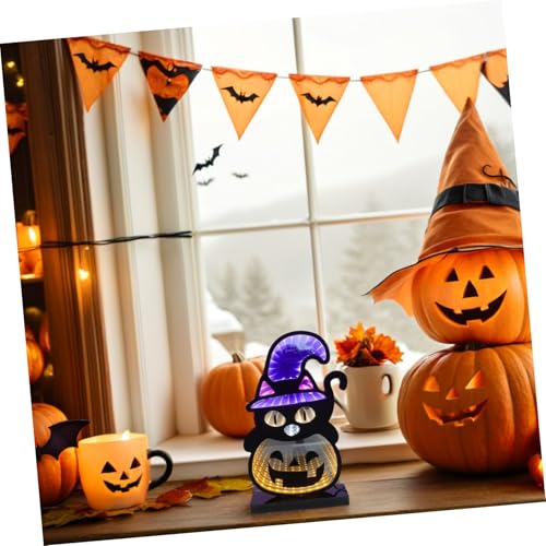 Gogogmee Halloween Tischleuchte Pumpkin Neon Sign USB Betrieben mit Sockel Weiches Stabiles Design für Schlafzimmer Wohnzimmer und Halloween Party Dekoration von Gogogmee