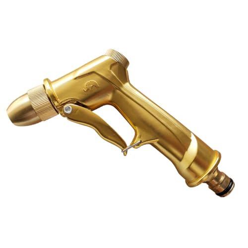 Gogogmee Hochdruck Spritzpistole Metall mit Einstellbarem Wasserdruck für Autowäsche und Gartenbewässerung Langlebiger Hochdruckaufsatz Multifunktional Einfache Einhandbedienung Robustes von Gogogmee