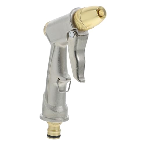 Gogogmee Hochdruck Waschpistole aus Metall Multifunktional mit Verstellbarem Wasserdruck Langlebig und Robust Geeignet für Autowäsche und Gartenbewässerung Kompatibel mit Gartenschlauch Gogogmee Hochdruck Waschpistole aus Metall Multifunktional mit Verstellbarem Wasserdruck Langlebig und Robust Geeignet für Autowäsche und Gartenbewässerung Kompatibel mit Gartenschlauch von Gogogmee