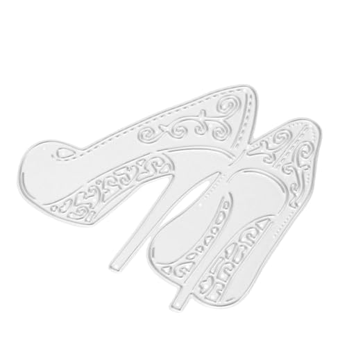 Gogogmee Hochwertige High Heel Stanzschablone Kohlenstoffstahl für Scrapbooking und Kartenherstellung DIY Bastelprojekte und von Gogogmee