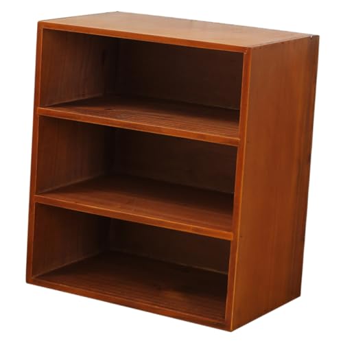 Gogogmee Holz Schreibtisch Organizer Multifunktionales Regal aus Massivem Holz für Bücher Teetassen und Kosmetik Stabiler Lagiger Ablage mit Großzügigem Stauraum für Büro und Zuhause Gogogmee Holz Schreibtisch Organizer Multifunktionales Regal aus Massivem Holz für Bücher Teetassen und Kosmetik Stabiler Lagiger Ablage mit Großzügigem Stauraum für Büro und Zuhause von Gogogmee