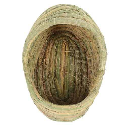 Gogogmee Stroh Hühnerstall Nest Bequem Für Hühner Haustier Stroh Gewebtes Bett Legenest von Gogogmee