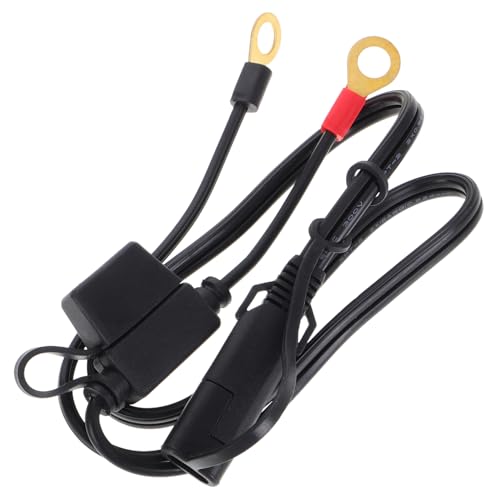 Gogogmee Kabel für Motorradbatterie mit Ringklemme Schnelle Trennverbindung Verlängerungskabel Kompatibel mit Autos und Elektrofahrrädern Einfache Installation ohne Werkzeuge von Gogogmee