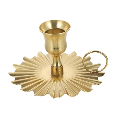 Gogogmee Kerzenhalter Fächerform Kerzenteller Dekorativ Langlebig für Haushalt Party Tischdeko Klassisch Elegant Gogogmee Kerzenhalter Fächerform Kerzenteller Dekorativ Langlebig für Haushalt Party Tischdeko Klassisch Elegant von Gogogmee