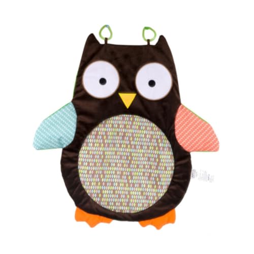 Gogogmee Krabbelfläche Eulen Motiv rutschfest Weiche Bodenschutzmatte für Junge Mädchen und Kleinkinder Kinderzimmer Spielteppich zur Muskelstärkung und Gesunden Entwicklung Vielseitige von Gogogmee