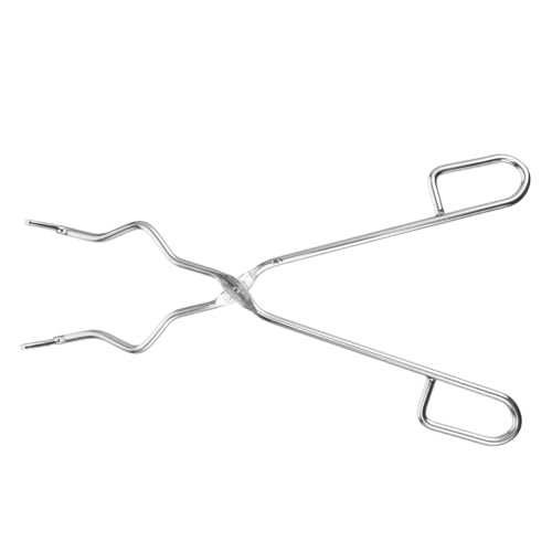 Gogogmee Laborflaschen Tiegelzange aus Edelstahl Multifunktionale Laborflaschenklemme Leichtes Robustes Laborzubehör für Präzise Handhabung Tragbar und Einfach zu Lagern Gogogmee Laborflaschen Tiegelzange aus Edelstahl Multifunktionale Laborflaschenklemme Leichtes Robustes Laborzubehör für Präzise Handhabung Tragbar und Einfach zu Lagern von Gogogmee