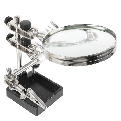 Gogogmee Lötstation mit Verstellbarem Magnifier Multifunktions Lupenhalter für Lötarbeiten Diy Projekte und Schmuck für Elektronik und Handwerk Gogogmee Lötstation mit Verstellbarem Magnifier Multifunktions Lupenhalter für Lötarbeiten Diy Projekte und Schmuck für Elektronik und Handwerk von Gogogmee