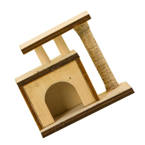 Gogogmee Miniatur Katzenkratzer Dekoratives Mini für Dekoration Kompakte für Kreative Perfektes Accessoire von Gogogmee