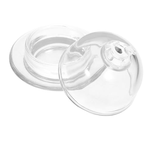 Gogogmee Multifunktionaler Glas-tintendose mit Transparentem Glaskuppeldeckel Luftdichtes Tintenbehältnis für Traditionelle Kalligrafie Vielseitige Aufbewahrungsschale für Süßigkeiten von Gogogmee