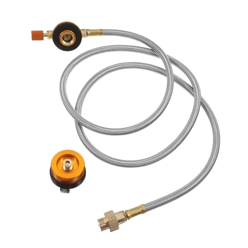 Gogogmee Nachfülladapter und Schlauch für Camping Universeller Gasadapter für Outdoor Kochen Langlebiges Nachfüllventil für Gasgrill und Gaskocher Gogogmee Nachfülladapter und Schlauch für Camping Universeller Gasadapter für Outdoor Kochen Langlebiges Nachfüllventil für Gasgrill und Gaskocher von Gogogmee