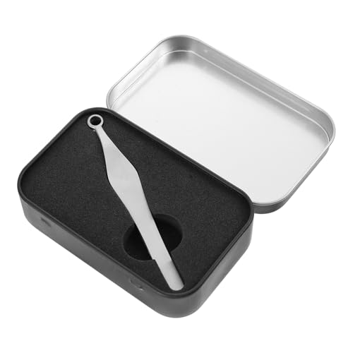 Gogogmee Nasenhaartrimmer Rundkopf Rostfreier Edelstahl Schmerzfrei Sicher für Damen Herren Tragbar Einfach zu Bedienen Langlebig Kompakt Reisen von Gogogmee