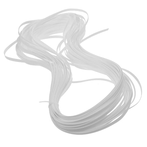 Gogogmee Plastik Rattan Reparaturmaterial PE Geflochtenes Ersatzgeflecht für Gartenmöbel DIY Handwerksmaterial zur Reparatur von Stühlen Sofas und Tischen Langlebig Natürliches Weiß Gogogmee Plastik Rattan Reparaturmaterial PE Geflochtenes Ersatzgeflecht für Gartenmöbel DIY Handwerksmaterial zur Reparatur von Stühlen Sofas und Tischen Langlebig Natürliches Weiß von Gogogmee