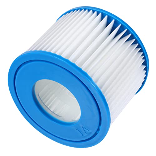Gogogmee Poolfilter Kartuschenfilter H für Schwimmbäder Wasserfilter Langlebigem Sky Blau Leicht zu Reinigen für Sauberes und Wasser im Spa von Gogogmee