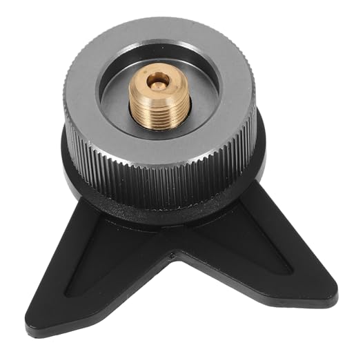 Gogogmee Professioneller Mehrzweck Gasadapter mit Robustem Ständer und Langlebig aus Messing Einfacher für Outdoor Gaskocher für Camping und Grillen von Gogogmee