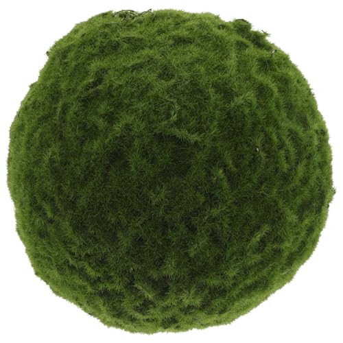 Gogogmee Realistischer Künstlicher Moosball Leichter Schaumstoff Naturgetreu Vielseitig als Party Hochzeitsdekoration DIY zierkugel für Fenster Wohnraumgestaltung von Gogogmee