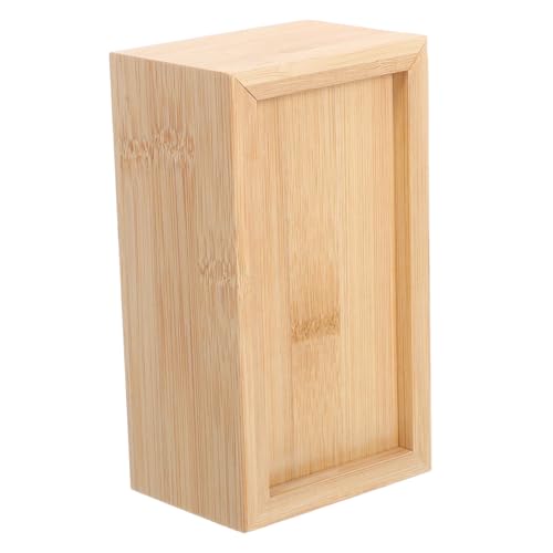 Gogogmee Massivholz-aufbewahrungsbox Mit Schiebedeckel Kleine Ungestrichene Holztruhe Tee-organizer Schmuckschatulle Andenkentruhe Geschenkschatulle Aus Holz Uhrenschatulle Kartenbehälter von Gogogmee