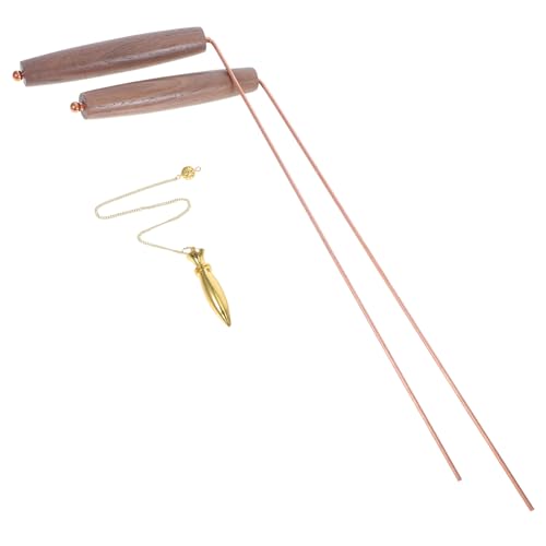 Gogogmee Reine Kupfer Wünschelrute Spirituelle Radiästhesie Wassersuche Metallsonde Leicht und Tragbar Für Archäologie Geologie Schatzsuche Feldarbeit von Gogogmee