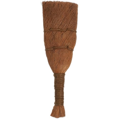 Gogogmee Robuste Bonsai Pinsel aus Langlebiger Palmfaser Multifunktionale Gartenbürste für Topf Pflanzenreinigung Dichtes Borsten Design für Schonendes Schrubben Praktisches Gartengerät von Gogogmee