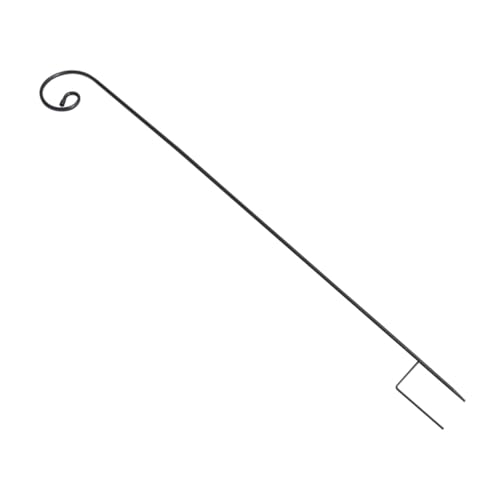 Gogogmee Robuster Schäferhaken Gartenstab aus Metall Abnehmbarer Rostbeständiger Licht Pflanzhaken für Außenbereich Hoher Stabiler Gartenstab für Blumen Laternen Vogelhäuser und Gartendeko Gogogmee Robuster Schäferhaken Gartenstab aus Metall Abnehmbarer Rostbeständiger Licht Pflanzhaken für Außenbereich Hoher Stabiler Gartenstab für Blumen Laternen Vogelhäuser und Gartendeko von Gogogmee
