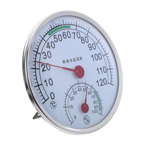 Gogogmee Sauna Thermometer Hygrometer Präzises Temperatur und Feuchtigkeitsmessgerät für Dampfbad Sauna Zubehör Innen und Außenbereich Hotel Spa Heimgebrauch Gogogmee Sauna Thermometer Hygrometer Präzises Temperatur und Feuchtigkeitsmessgerät für Dampfbad Sauna Zubehör Innen und Außenbereich Hotel Spa Heimgebrauch von Gogogmee