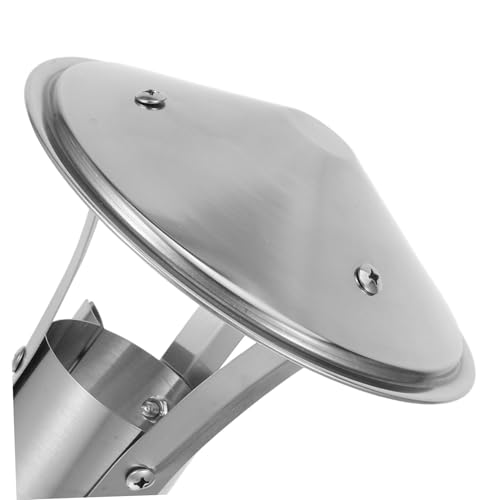 Gogogmee Schornstein Regenhaube aus Edelstahl Extra Großer Wind Regendichter Kaminaufsatz mit Schirmform Einfache Installation für Ländliche Öfen und Rauchrohre Wetterfester Gogogmee Schornstein Regenhaube aus Edelstahl Extra Großer Wind Regendichter Kaminaufsatz mit Schirmform Einfache Installation für Ländliche Öfen und Rauchrohre Wetterfester von Gogogmee