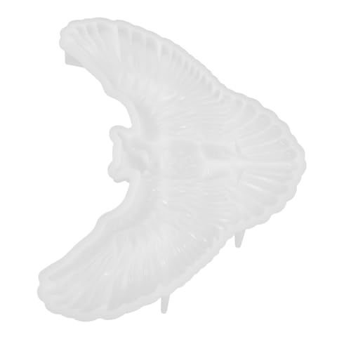 Gogogmee Silikonform Eule Halbrund Flexible Epoxidharz Gießform DIY Dekoration für Tisch und Wand Geruchlos Langlebig Praktisch für Ornamente und Türschilder von Gogogmee