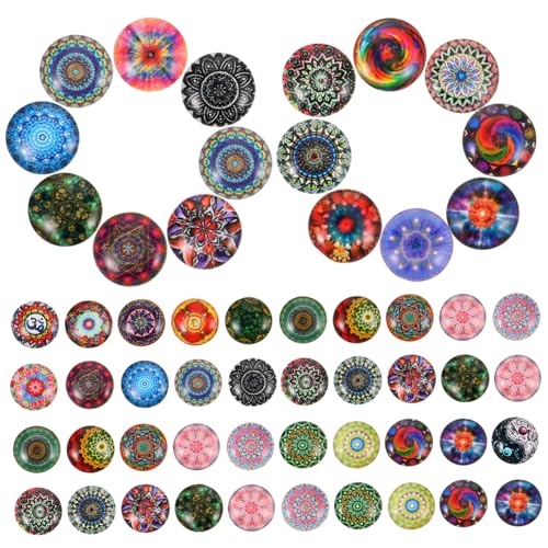Gogogmee Teiliges Mosaiksteine aus Glas Halbrund Flach Wasserfest Langlebig Vielseitig für Schmuck Uhren Vasen DIY Bastelarbeiten von Gogogmee