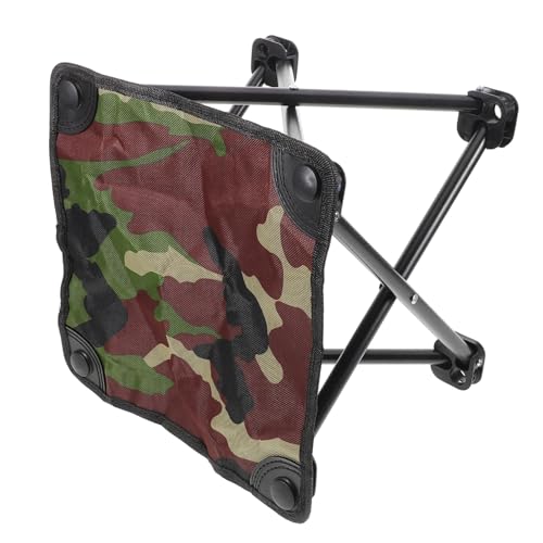 Gogogmee Tragbarer Klapphocker Faltbarer Campingstuhl Kompakt Sitz Komfortabel für Angeln Wandern Gartenarbeit Picknick Strand Multifunktionaler Outdoor Stuhl von Gogogmee