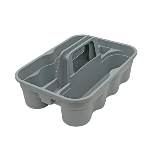 Gogogmee Tragebox mit Henkel aus Robustem Kunststoff Mehrteilige Sortierbox für Reinigung und Werkzeug Praktische Aufbewahrung für Haushalt und Outdoor Vielseitiger Organizer von Gogogmee