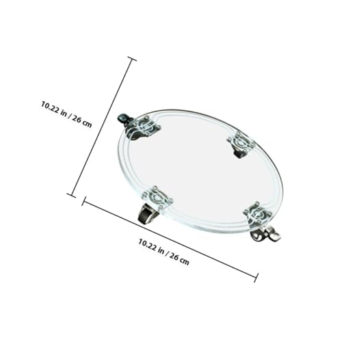 Gogogmee Transparenter Runder Acryl blumentopfuntersetzer mit Mobiler Pflanztopfroller für Drinnen und Draußen Stabile Basis mit Hoher Tragkraft Schonend für Böden Gogogmee Transparenter Runder Acryl blumentopfuntersetzer mit Mobiler Pflanztopfroller für Drinnen und Draußen Stabile Basis mit Hoher Tragkraft Schonend für Böden von Gogogmee