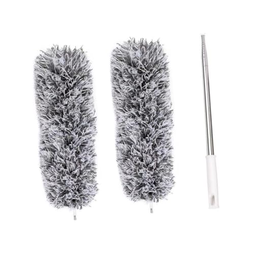 Gogogmee Verstellbarer Mikrofaser staubwedel mit Teleskopstiel bis Waschbar Vielseitiger Staubentferner für Decken Möbel Auto und Schwer Erreichbare Stellen Langlebiges Reinigungswerkzeug von Gogogmee