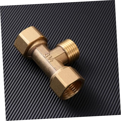 Gogogmee Vollkupfer Verdicktes Heizungsrohrverbinder Messing Rohrabzweigung Wasserrohr Kupfer Anschluss für Bad und Küche Gogogmee Vollkupfer Verdicktes Heizungsrohrverbinder Messing Rohrabzweigung Wasserrohr Kupfer Anschluss für Bad und Küche von Gogogmee