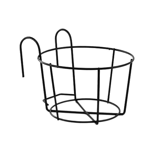 Gogogmee Wandbehang Pflanzgefäß Metall Blumentopfhalter Balkon Topfgestell Installieren Gartendeko Schwarzer Runder Aufhänger 25cm Durchmesser Gogogmee Wandbehang Pflanzgefäß Metall Blumentopfhalter Balkon Topfgestell Installieren Gartendeko Schwarzer Runder Aufhänger 25cm Durchmesser von Gogogmee