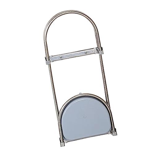 Gogogmee Wandmontierter Regenschirmständer und Faltbarer Praktischer Schirmhalter Silber für Platzsparende Aufbewahrung von Gogogmee