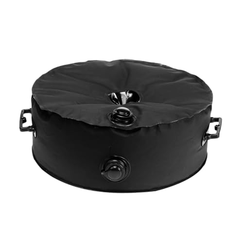 Gogogmee Wasserdichter Regenschirm Sandsack zum Befüllen mit Wasser Runder Gewichtssack für Stabilen Outdoor schirmständer Langlebige Sonnenschirm Basis mit Verbesserter Standfestigkeit von Gogogmee