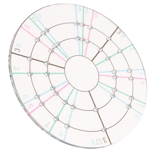Gogogmee Werkzeug Equal Dividing Template Töpferwerkzeug für Präzise Tonteilung Robustes Clay DIY Tool Kompakt und Tragbar Geeignet für Anfänger und Erfahrene Keramikhandwerker Gogogmee Werkzeug Equal Dividing Template Töpferwerkzeug für Präzise Tonteilung Robustes Clay DIY Tool Kompakt und Tragbar Geeignet für Anfänger und Erfahrene Keramikhandwerker von Gogogmee