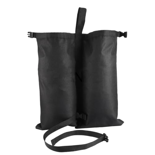 Gogogmee Zelt Gewichtstasche aus Robustem Oxford Gewebe mit Schnellverschluss Riemen und Vielseitig für Sand Steine Outdoor Canopy Fixierung für Camping und Garten von Gogogmee